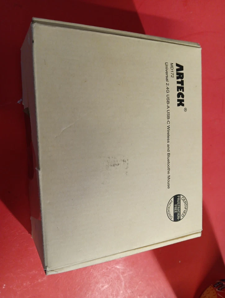 Arteck Multi-Device Wireless Bluetooth Mouse with Nano USB-A, USB-C... - Image 1 of 1