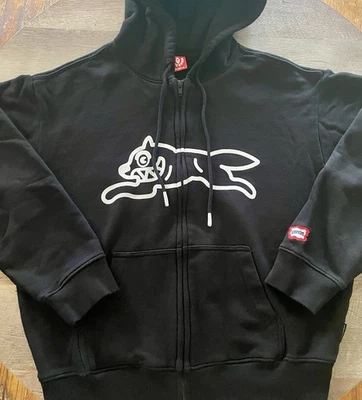 Men’s Ice Cream Hoodie Size Medium Black Graphic Print - Image 1 of 4