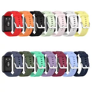 Silikonarmband für Huawei Watch Fit (TIA-B09/TIA-B19)/ Fit Special Edition (B39) - Bild 1 von 26