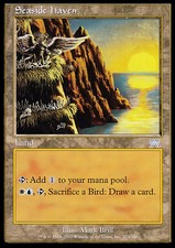 Magic the Gathering MTG Seaside Haven (323) Onslaught   LP