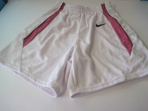Iowa State Cyclones Women's Basketball Shorts Nike Game Worn Pink Cancer Large Cover