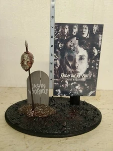Friday the 13th Part V New Blood Jason Head on Base Custom Made - Picture 1 of 1