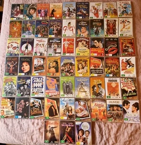 62x MOVIE MUSICALS DVD Like New Sealed De Agostini Reg 4 West Side Story Gigi - Picture 1 of 14