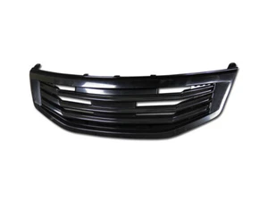 Para Honda Accord 2011-2012 sedán parrilla horizontal negro brillante - Imagen 1 de 1