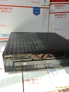 Sony Compact Disc Player 5 Disc Changer CDP-CE335 Digital Audio Out No Remote - Picture 1 of 5