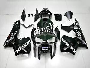 Fit for 2005 2006 CBR600RR REPSOL Gloss Black ABS Injection Bodywork Fairing Kit - Picture 1 of 8