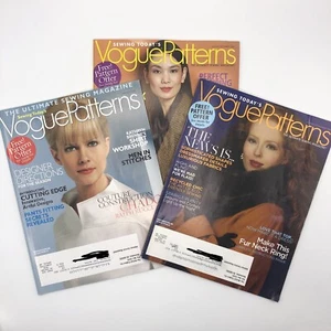 Konvolut 3 Nähen heutige Vogue Schnittmuster Zeitschriften 2009 Mode Nähen - Bild 1 von 10
