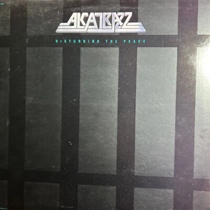 ALCATRAZZ -DISTURBING THE PEACE-FIRST PRESS NM LP HEAVY METAL VINYL RECORD VAI - Picture 1 of 4