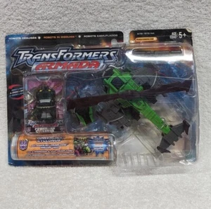Transformers Armada Powerlinx Cyclonus Deluxe Green Repaint Super Rare MOSC Excl - Picture 1 of 2