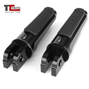 Front Foot Pegs Pedals For YAMAHA YZF-R1 02-21 YZF-R1M 2017-21 YZF-R6 2003-2020 - Foto 1 di 13