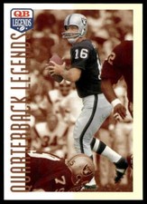 1993 Quarterback Legends 4 George Blanda  Oakland Raiders  Football Card