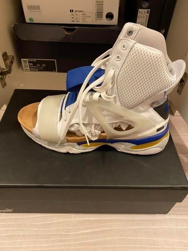 Sandali PUMA ALEXANDER McQUEEN Tech Runner tipo pelle taglio medio rete US 10 nuovi