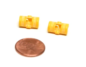 Playmobil Miniature Hospital Adult Wheelchair Swivel Wheel Holder Spare Part - Picture 1 of 1