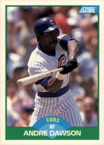 1989 Score MLB Andre Dawson #2