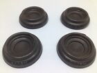 Vintage DAISY FURNITURE COASTERS SLIDERS RUBBER 2 in SCHACHT RUBBER MFG.