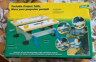Wolfcraft Portátil Proyecto Mesa Hobby Artesanía Modelos Nuevo Foto 1 de 4