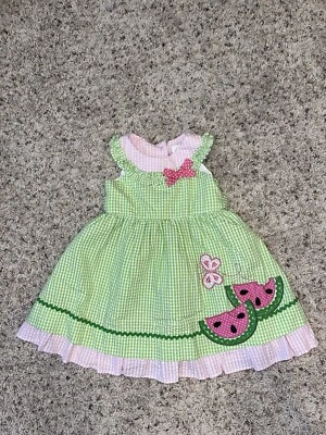 Vestido de sandía Emily Rose 4T Foto 1 de 3