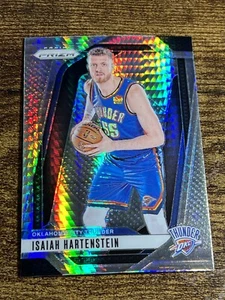 ISAIAH HARTENSTEIN 2024-25 Panini Prizm Silver Hyper Refractor #154 Thunder - Picture 1 of 2