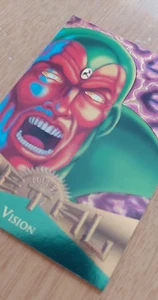 Tarjeta coleccionable Fleer Marvel Metal Vision #15 1995 - Imagen 1 de 3