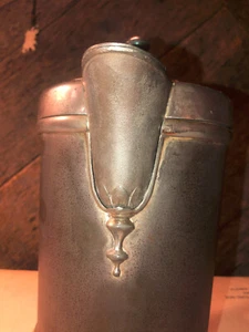 Vintage 11" High Reed & Barton Pitcher Stainless Steel Copper Pewter - Picture 1 of 9