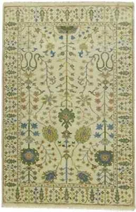 4X6 ft Wool Oriental Rug Small Floral Osh Chobi Carpet Foyer Entryway Bathroom - Picture 1 of 16