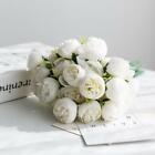 27 heads Artificial Silk Rose Fake Flowers Wedding Bouquet Home Party DIY Decor
