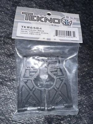 Tekno TKR6584 – Suspension Arms (rear, forward shock mount, EB410.2) - Image 1 of 3