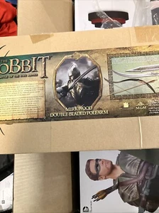 LOTR Lord Of The Rings Hobbit Mirkwood Elves Double Bladed Polearm UC3043 - Picture 1 of 3