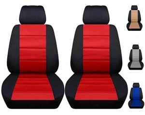 Front set car seat covers fits 2008-2021 GMC Sierra 1500/2500/3500 Nice colors - Bild 1 von 5