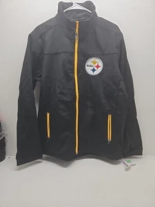 Mens NFL Steelers Light Jacket. Medium. New size M (22)(J) - Picture 1 of 8