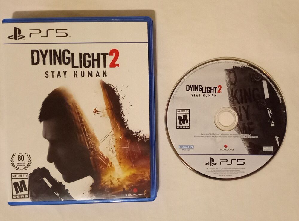 Dying Light 2: Stay Human (Sony PlayStation 5, 2022) PS5 GAME NM W/ CASE WORKS