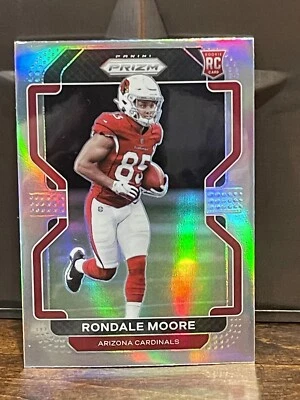 2021 Panini Prizm Football Rondale Moore Silver Holo Variation Rookie. V-347 - Image 1 of 4