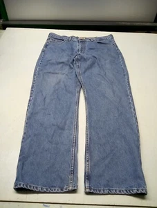 C.E. Schmidt 38x32 Work Wear Denim Blue Jeans - Picture 1 of 5