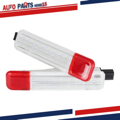 Pair For Silverado Sierra C/K 1995-2007 Interior LED Door Panel Courtesy Lamps — 第 1/4 张图片