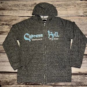 Cypress Hill "Elephants On Acid" Hoodie mit durchgehendem Reißverschluss Erwachsene Small NEU - Bild 1 von 7