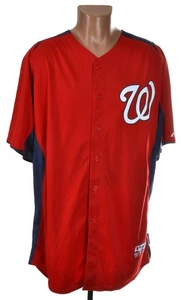 BASEBALL WASHINGTON NATIONALS FOOTBALL SHIRT MAJESTIC SIZE XL (48) ADULT - Picture 1 of 7