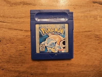 Pokemon Blue Nintendo Gameboy Color, 1996 Edition Cuthentic Cartridge  - Image 1 of 4