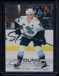 2025-26 Upper Deck Series 1 Jani Nyman Young Guns RC #209 Seattle Kraken - Picture 1 of 2