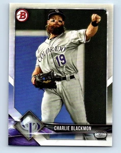 2018 Bowman Charlie Blackmon Colorado Rockies #53 - Picture 1 of 2