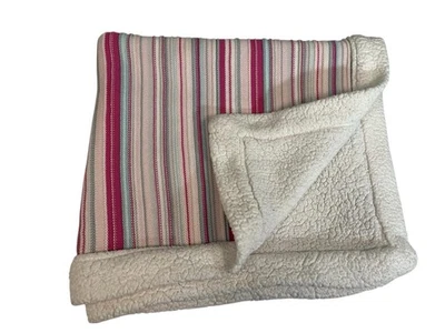 Suéter Circo Rosa Tejido Rayas Bebé Manta Sherpa Objetivo Texturado Pesado 2014 Foto 1 de 4