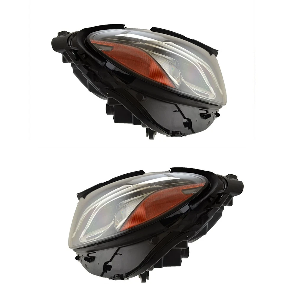 SET-H57012076561-A Hella Set of 2 Headlights Lamps  Driver & Passenger Side Pair Foto 1 de 4