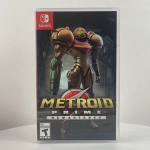 Metroid Prime Remastered Nintendo Switch SIN JUEGO ESTUCHE VACÍO - Imagen 1 de 4