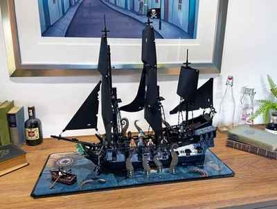 BRIXBOX Display Base for LEGO® Icons: Captain Jack Sparrow's Pirate Ship - 10365 - Image 1 of 4