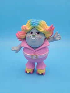 Dreamworks TROLLS 6" Bridget Lady GLITTER SPARKLES Figure Doll Rollerskates - Picture 1 of 6