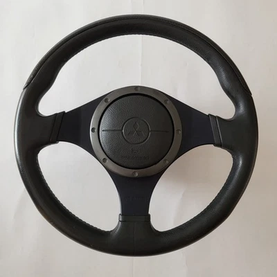 Mitsubishi Lancer evo 789 Momo Steeringwheel, dark blue, Air bag included - Bild 1 von 4
