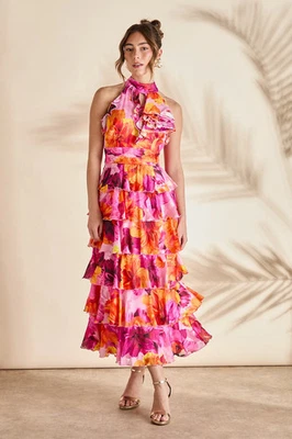 Coast Lilac Midi Dress Womens Occasion Dresses - Image 1 of 4