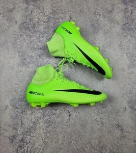 Botas de fútbol vintage Nike Mercurial Victory FG verde fútbol para hombre talla US 7 - Imagen 1 de 11
