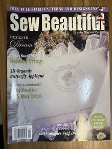 Sew Beautiful With Martha Pullen Issue No. 93, 2004 Designer Dream Wedding - Picture 1 of 16