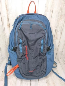 Patagonia Backpack Refugio 28L Padded Hiking Camping Travel Bag Blue Durable - Picture 1 of 9