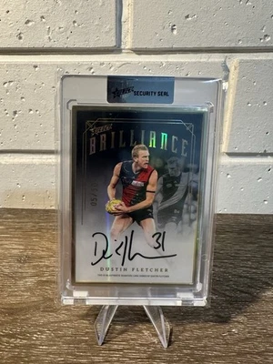 2025 Select Brilliance Signature - Dustin Fletcher 05/50 Essendon Bombers - image 1 of 2